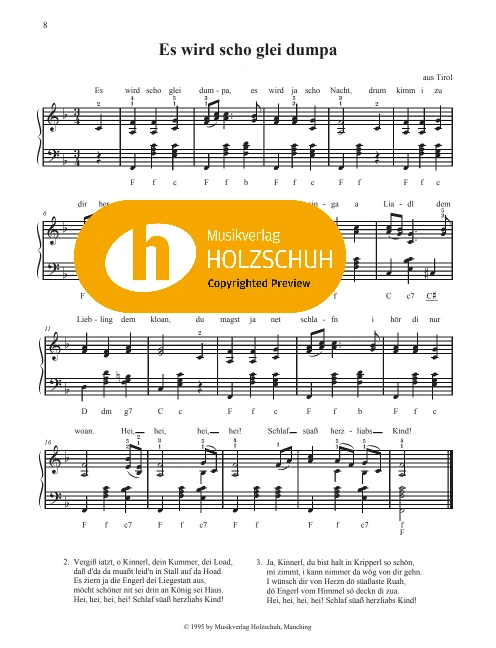 Es wird scho glei dumpa